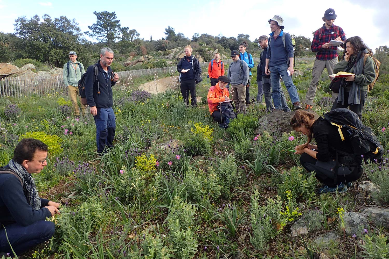 Photographie du groupe de travail habitats